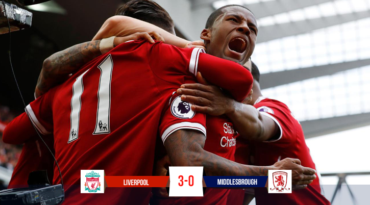 Video: Liverpool thắng đậm, loại Arsenal trong cuộc đua giành vé dự Champions League