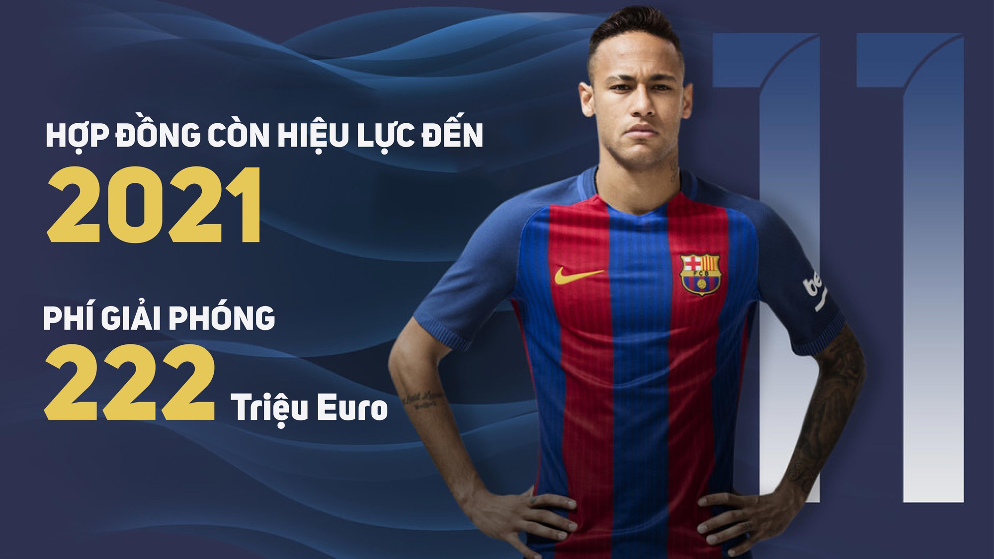 Barca tuyên bố không đại gia nào “dám” xé hợp đồng của Neymar