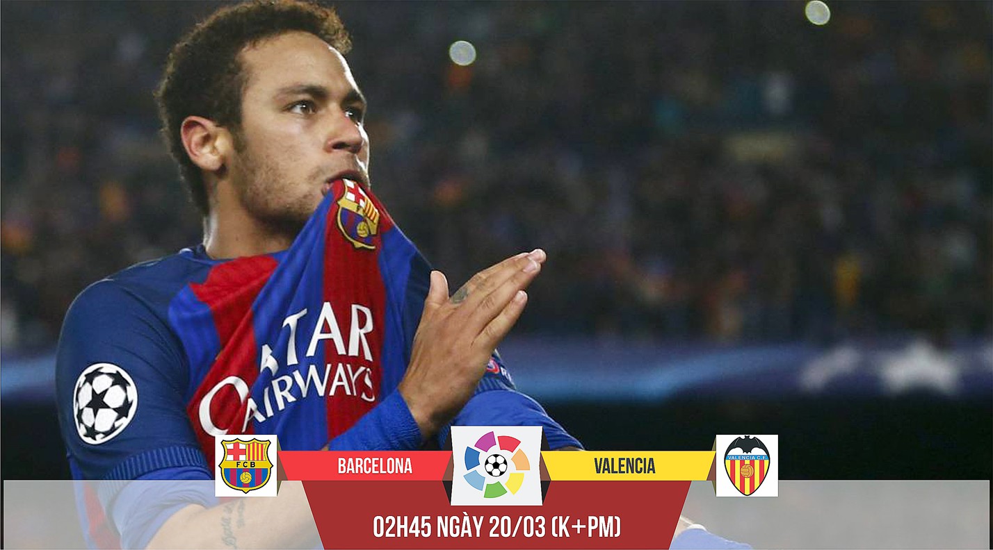 Barcelona - Valencia: Khi Neymar còn... “mắn” hơn cả Messi