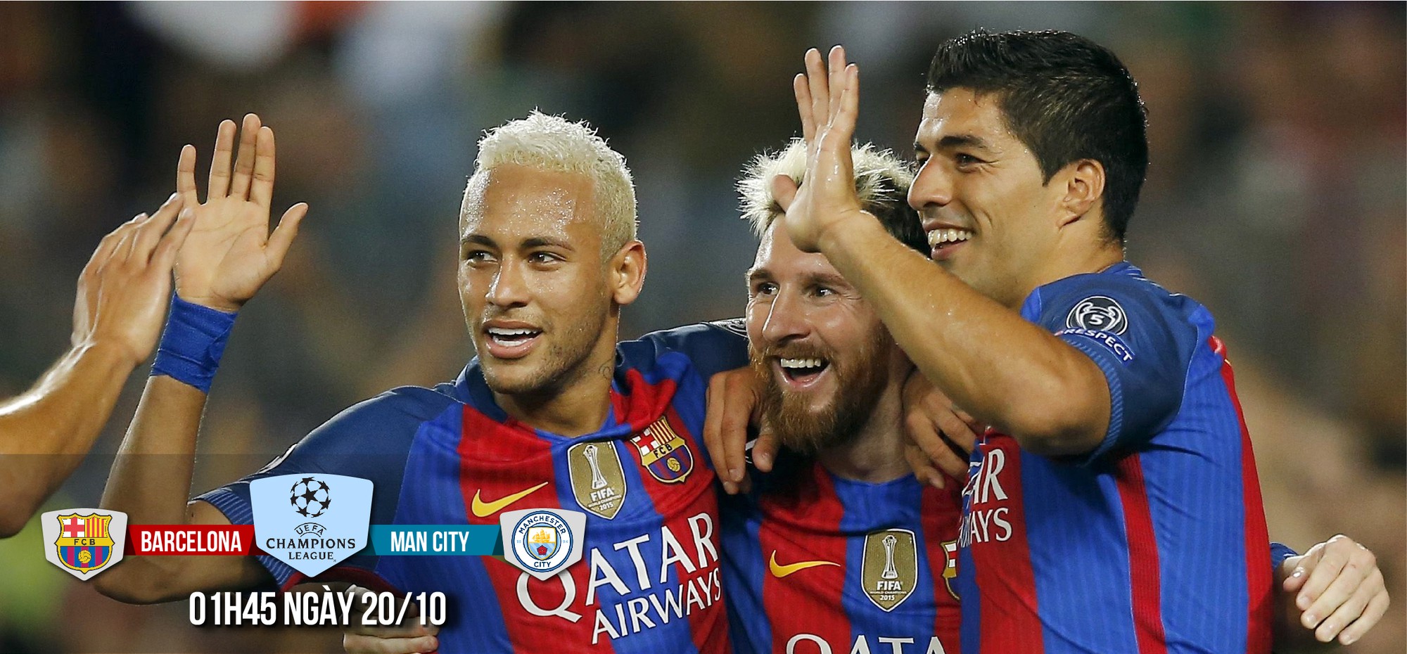 Barcelona - Man City: MSN ăn đứt... “ASN”