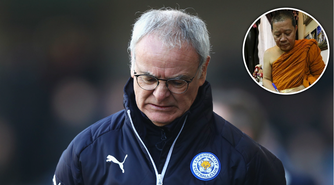 Claudio Ranieri bị sa thải: Lỗi tại… nhà sư?