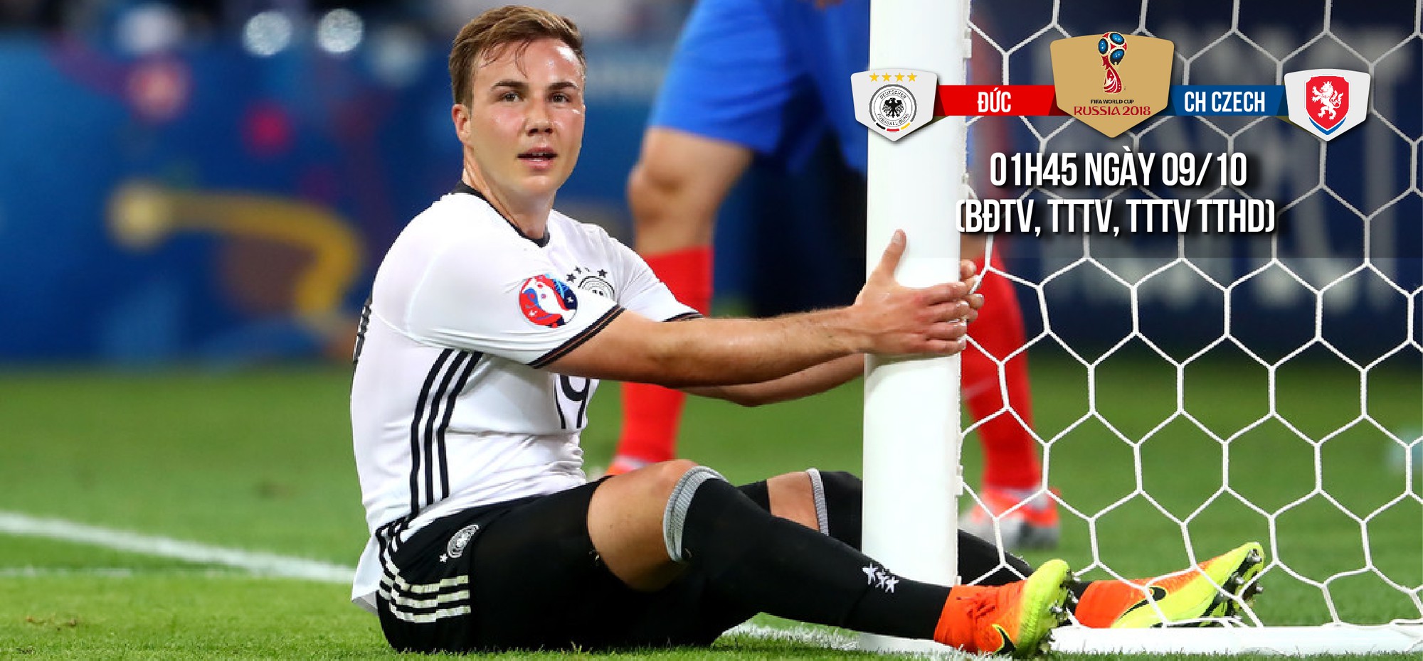 Đức - CH Czech: Người hùng World Cup thành... kẻ lang thang