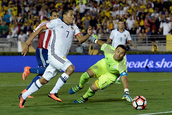 07h00 ng&agrave;y 18/06, Peru-Colombia: Kh&ocirc;ng ngăn được Rodriguez l&agrave; hết chơi