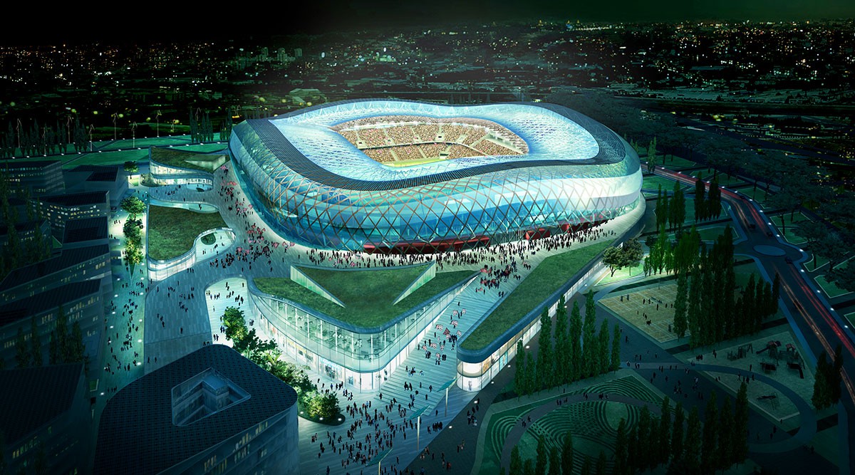 Giới thiệu sân đấu tại VCK EURO 2106: Sân Allianz Riviera (Nice)