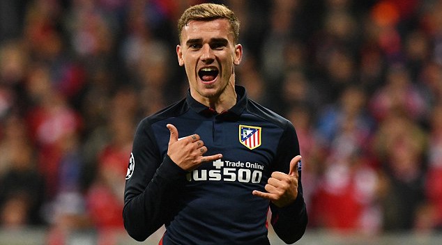 Griezmann gia hạn hợp đồng với Atletico Madrid đến năm 2021