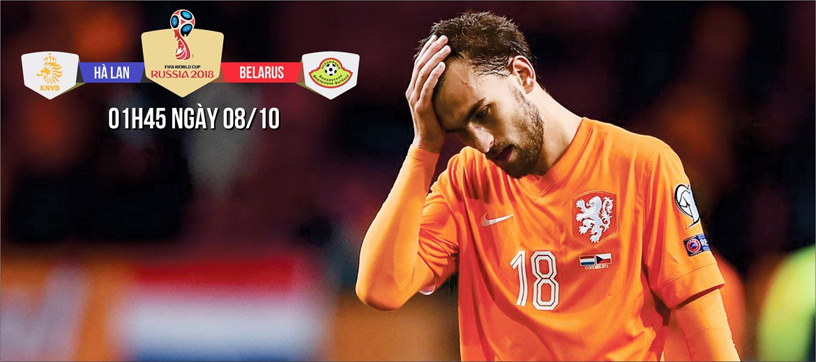 Hà Lan - Belarus: “Lốc da cam” bị hãm