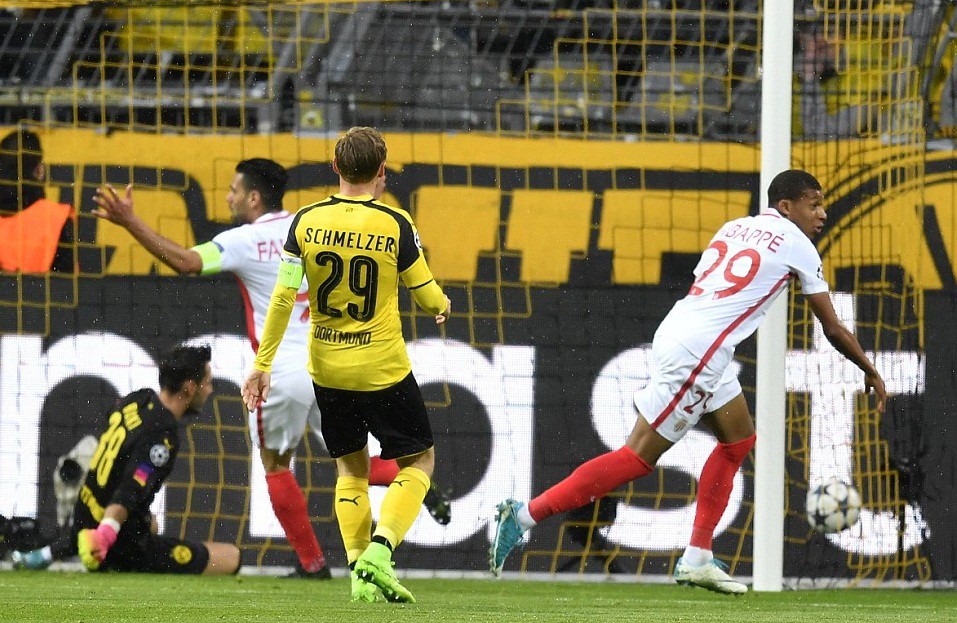 Video: "Henry mới" tỏa sáng giúp Monaco vượt qua Dortmund