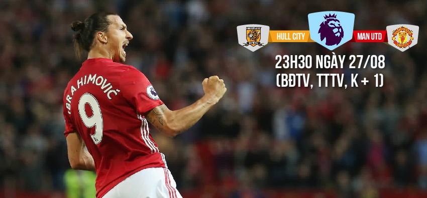 Hull City - Man Utd: Thành bại tại “ông già” Ibrahimovic
