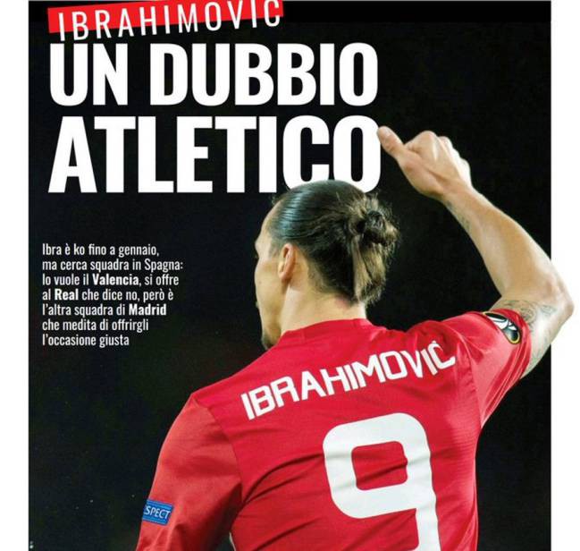Ibrahimovic c&oacute; thể gia nhập Atletico Madrid