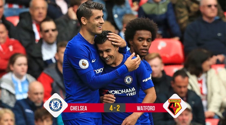 Kết quả bóng đá: Chelsea hạ Watford nhờ cảm hứng Tây Ban Nha
