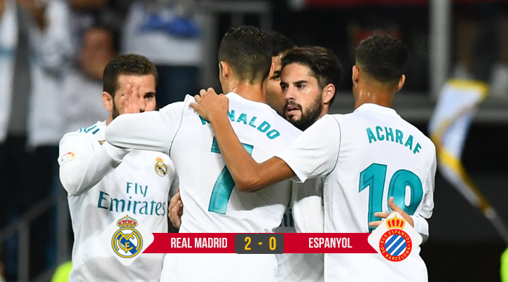 Kết quả bóng đá: Isco lập cú đúp, mang về kỷ lục cho Real Madrid