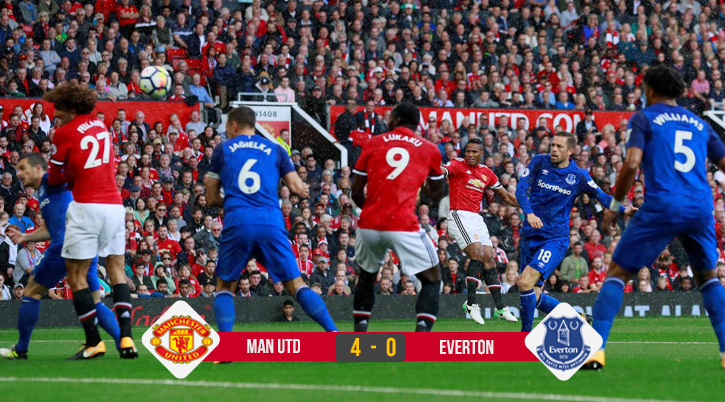 Kết quả bóng đá: Valencia lập siêu phẩm giúp MU đánh bại Everton