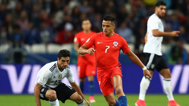 Link xem trực tiếp chung kết Confed Cup 2017: Chile - Đức