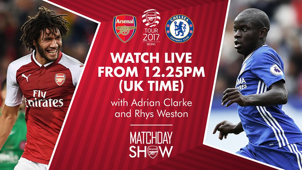 Link xem trực tiếp trận Arsenal - Chelsea