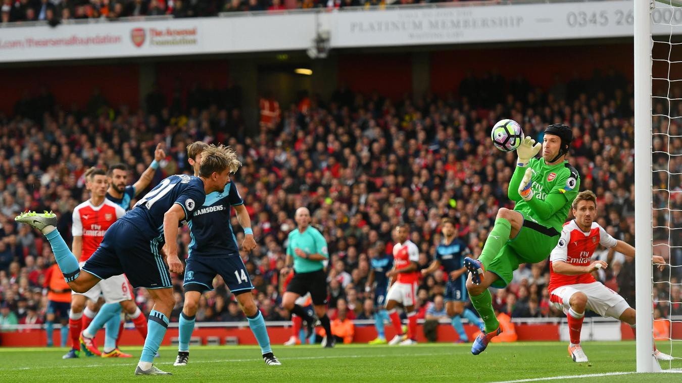 Link xem trực tiếp trận Middlesbrough - Arsenal
