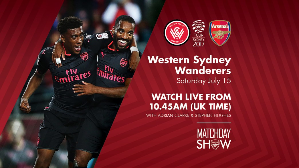 Link xem trực tiếp trận Western Sydney - Arsenal