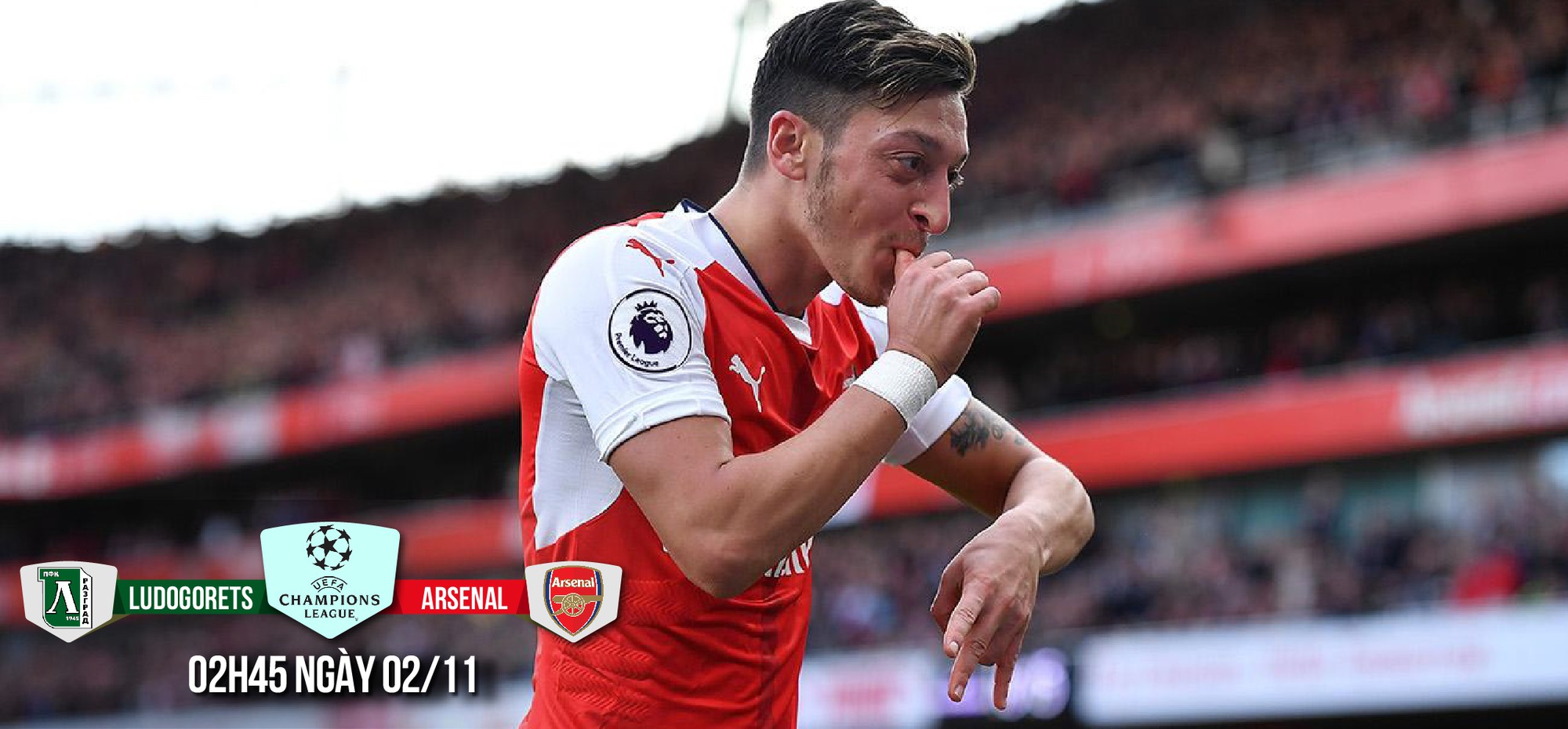 Ludogorets - Arsenal: Xóa cơn ác mộng tháng 11