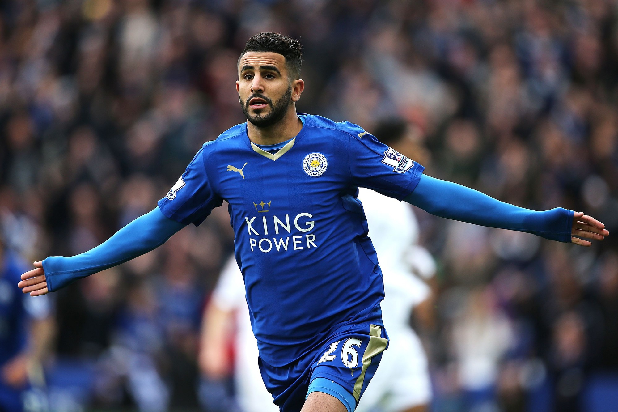 Mahrez luôn biết cách tỏa sáng đúng lúc Khi Leicester không còn phụ thuộc vào Vardy
