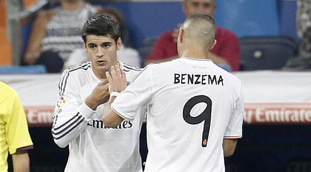 Morata đang đe dọa vị trí của Benzema