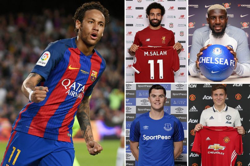 Neymar đắt hơn cả đội hình chuyển nhượng ở Premier League Hè 2017