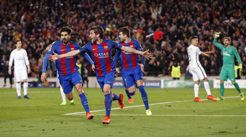 "Khoảnh khắc Sergi Roberto" và những ký ức bù giờ "điên rồ" của bóng đá