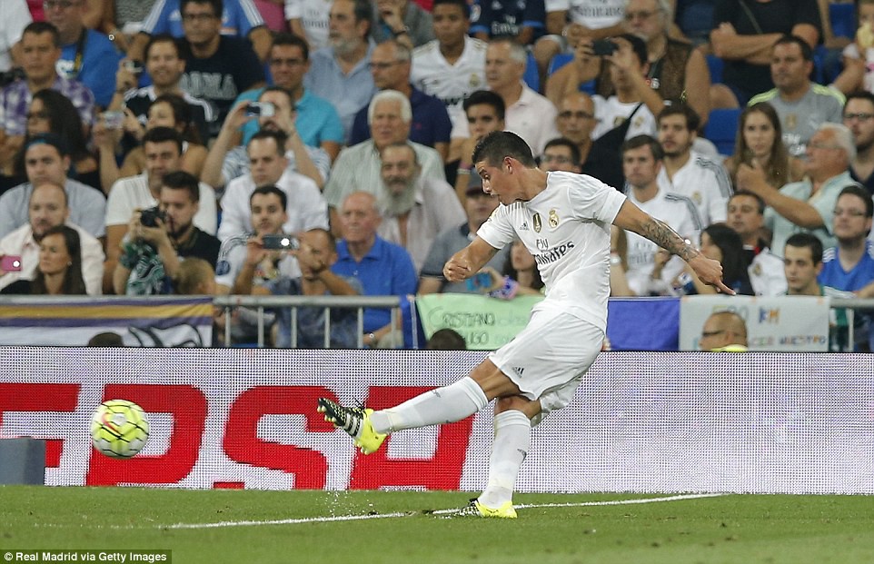 Sút phạt và sút xa có thể giúp Real ngược dòng trước Wolfsburg