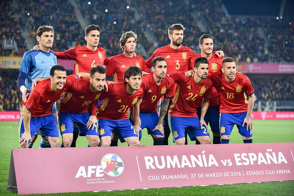 Ch&acirc;n dung Đội tuyển T&acirc;y Ban Nha tại EURO 2016