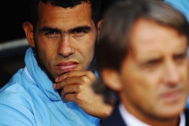 Tevez từng công khai chống đối HLV Mancini để rời Man City Tevez từng công khai chống đối HLV Mancini để rời Man City
