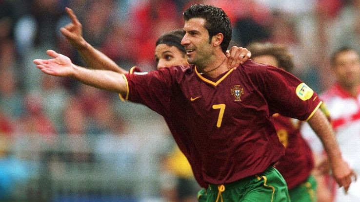 Thế hệ v&agrave;ng của Luis Figo chưa thể gi&uacute;p ĐT Bồ Đ&agrave;o Nha v&ocirc; địch World Cup