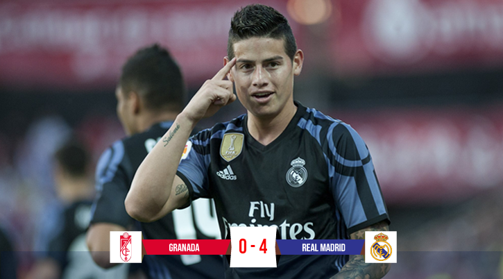 Video: Real nghiền nát Granada nhờ cú đúp của các siêu dự bị
