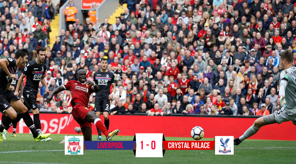 "Thần tài" Mane giúp Liverpool hạ Crystal Palace