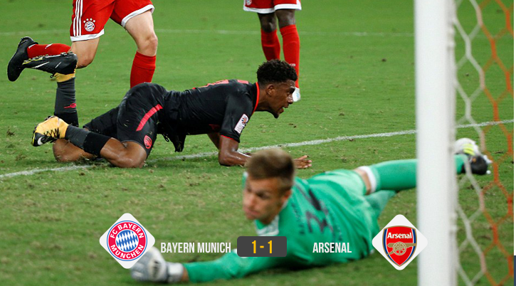 Video: Iwobi tỏa sáng phút cuối, Arsenal ngược dòng may mắn trước Bayern