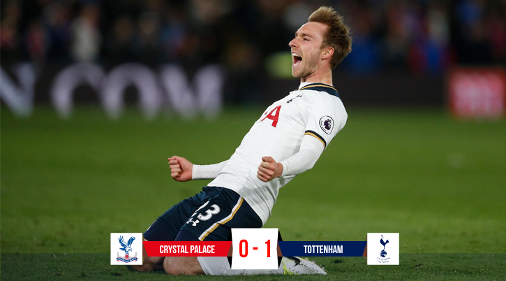 Video: Thắng nhẹ Crystal Palace, Tottenham lại bám sát Chelsea