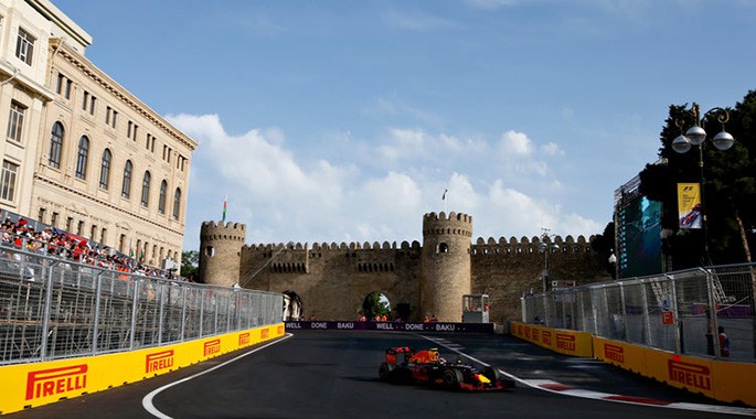 Baku là một trường đua đầy thú vị. Baku là một trường đua đầy thú vị.