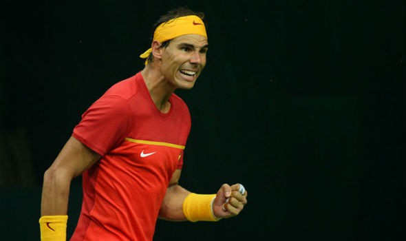 Chưa bình phục 100%, Rafael Nadal vẫn "gánh team" tại Davis Cup