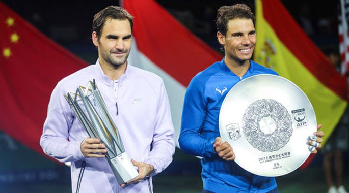 Rafael Nadal sắp đuổi kịp Roger Federer về khoản kiếm tiền