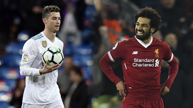 H&igrave;nh ảnh: Ronaldo v&agrave; Salah đang cạnh tranh quyết liệt cho danh hiệu ''Chiếc gi&agrave;y v&agrave;ng''