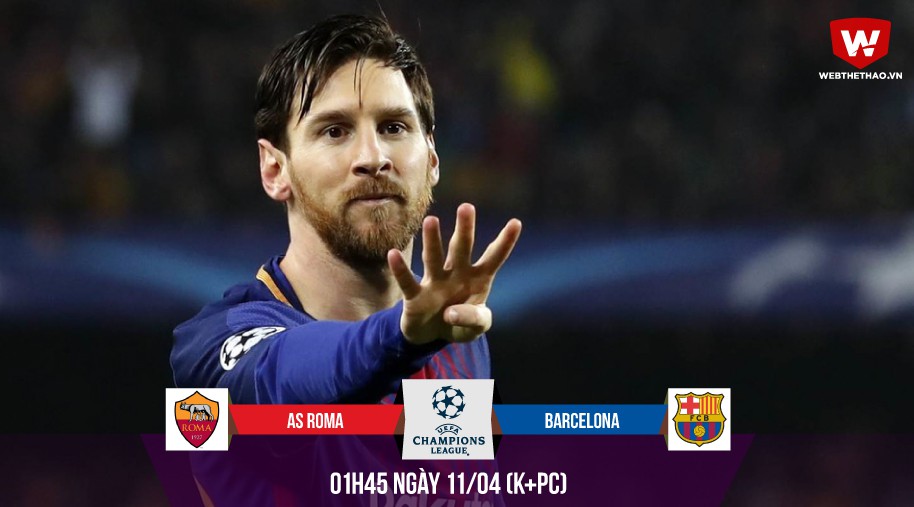 Dùng "bài tủ" hạ Roma, "vua sút phạt" Messi thiết lập kỷ lục mới?