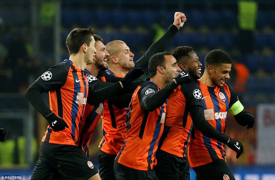 Video: Đả bại Roma, Shakhtar giành lợi thế trước trận lượt về