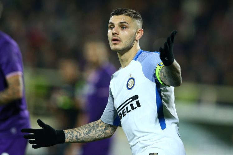 H&igrave;nh ảnh: Mauro Icardi l&agrave; mục ti&ecirc;u m&agrave; HLV Wenger nhắm tới