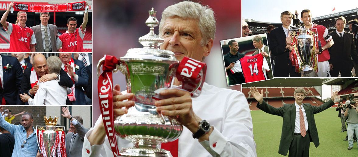 Video: Những khoảnh khắc có một không hai của triều đại 22 năm Arsenal - Wenger