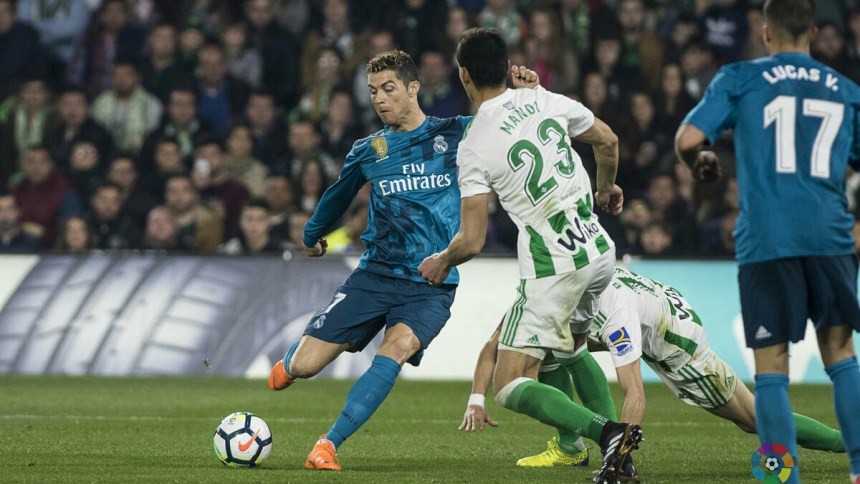 Bàn thắng sáng nay trước Betis đã pha lập công thứ 6 của CR7 chỉ trong vòng 1 tuần Hình ảnh: Bàn thắng sáng nay trước Betis đã pha lập công thứ 6 của CR7 chỉ trong vòng 1 tuần