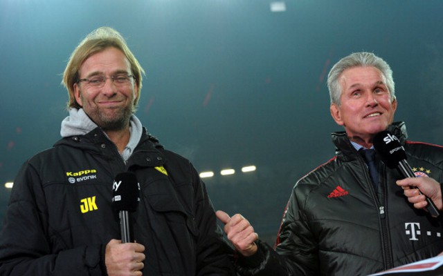 H&igrave;nh ảnh: Th&agrave;nh t&iacute;ch đối đầu của Klopp với Jupp Heynckes l&agrave; kh&ocirc;ng hề tệ