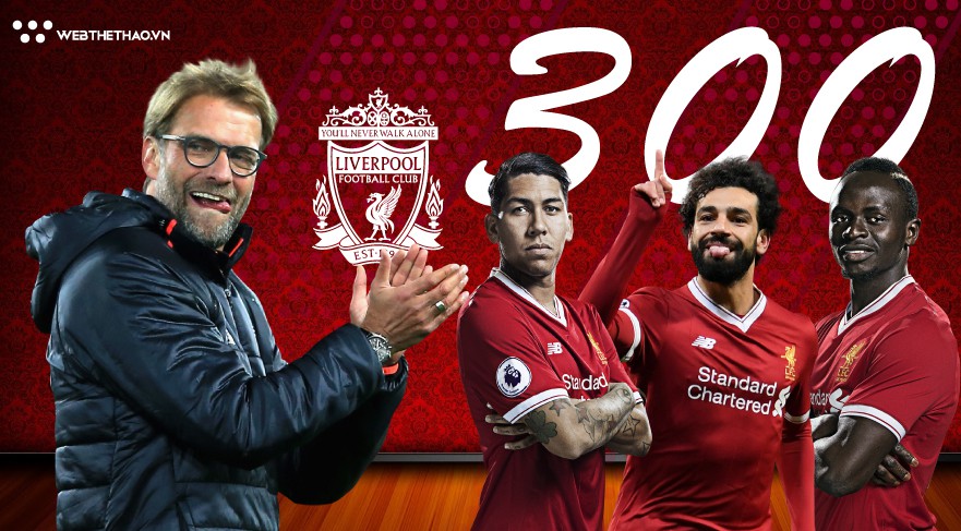 Liverpool-Klopp cán mốc 300 bàn với tốc độ tên lửa như thế nào?