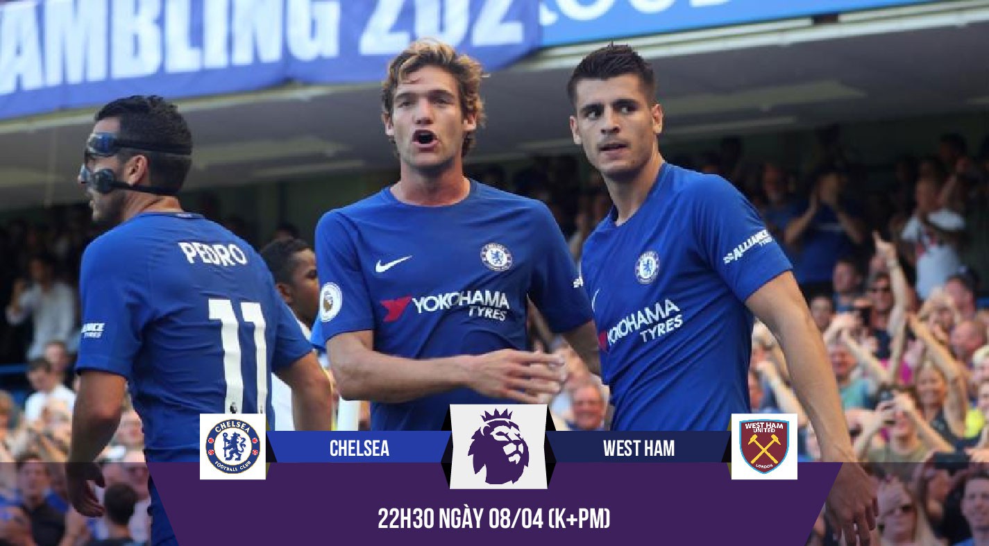 Morata và "băng đảng" TBN giúp Chelsea nghiền nát West Ham?