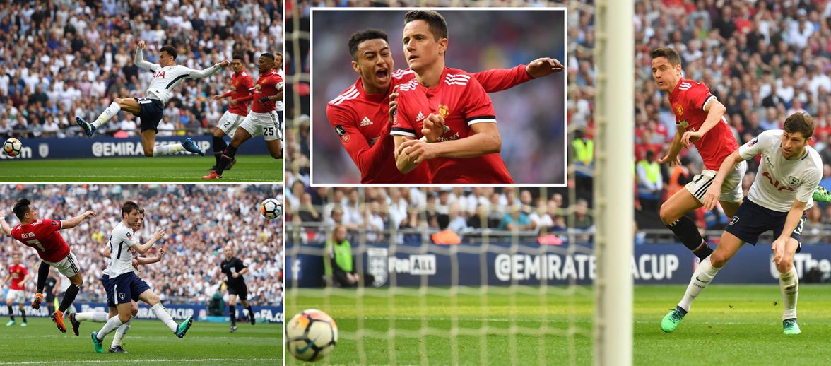 Video: Sanchez - Herrera tỏa sáng giúp Man Utd hạ Tottenham vào CK FA Cup