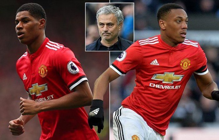 Mourinho sẽ giải quyết "bài toán Rashford - Martial" như thế nào?
