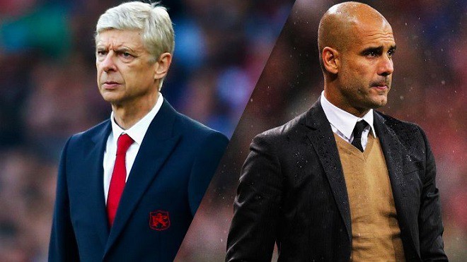 Guardiola - Wenger soi gương tương phản trước CK Cúp Liên đoàn Anh