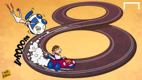 Barcelona làm bá chủ đường đua