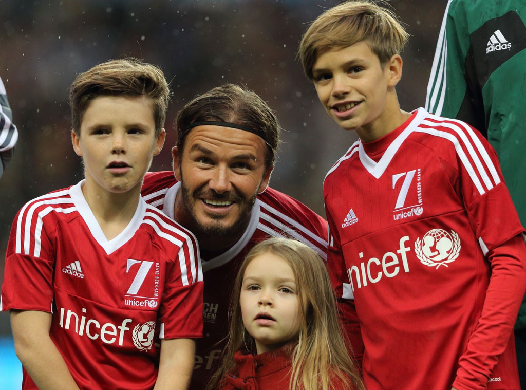 Beckham gửi thông điệp yêu thương đến cậu ba Cruz
